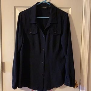 New York & company long sleeve blouse (3)